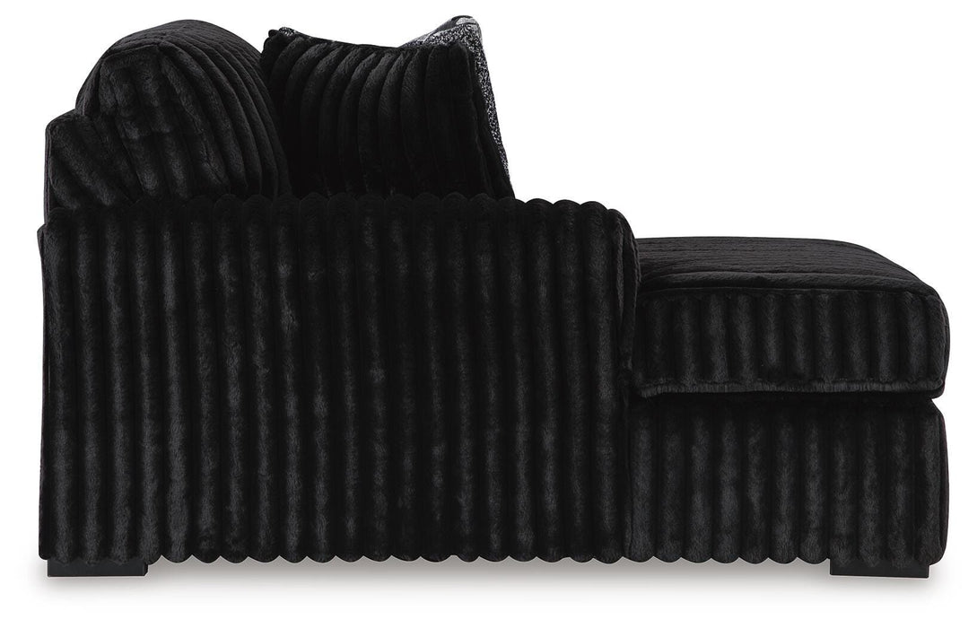 Midnight-Madness Sectional Sofa with Chaise - BWO Furniture & Mattresses