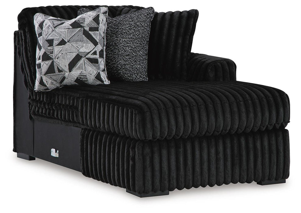 Midnight-Madness Sectional Sofa with Chaise - BWO Furniture & Mattresses