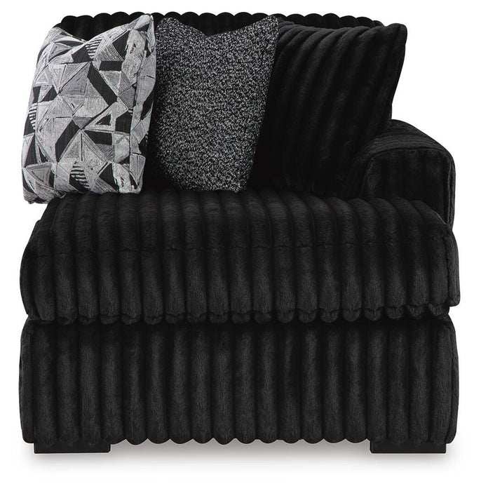 Midnight-Madness Sectional Sofa with Chaise - BWO Furniture & Mattresses