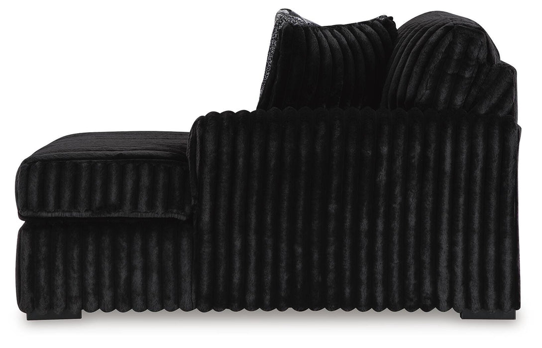 Midnight-Madness Sectional Sofa with Chaise - BWO Furniture & Mattresses