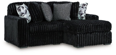Midnight-Madness Sectional with Chaise - BWO Furniture & Mattresses