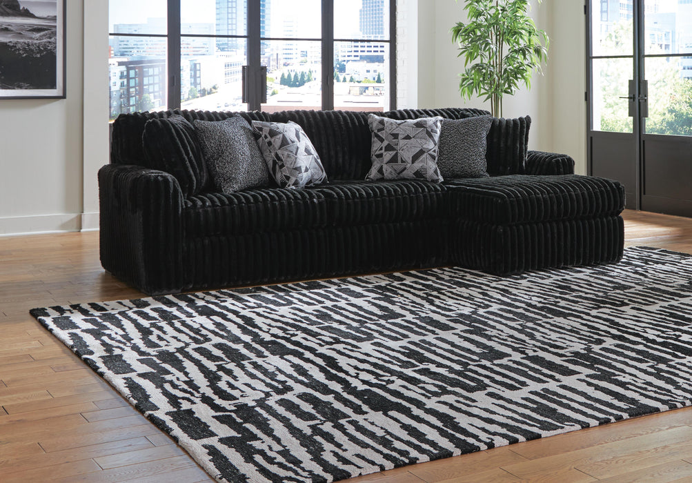 Midnight-Madness Sectional Sofa with Chaise - BWO Furniture & Mattresses