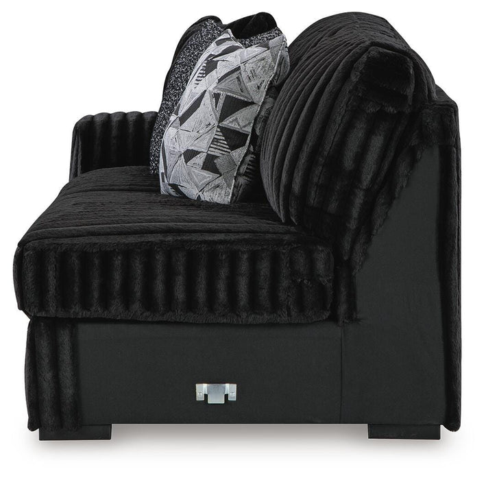 Midnight-Madness Sectional Sofa with Chaise - BWO Furniture & Mattresses