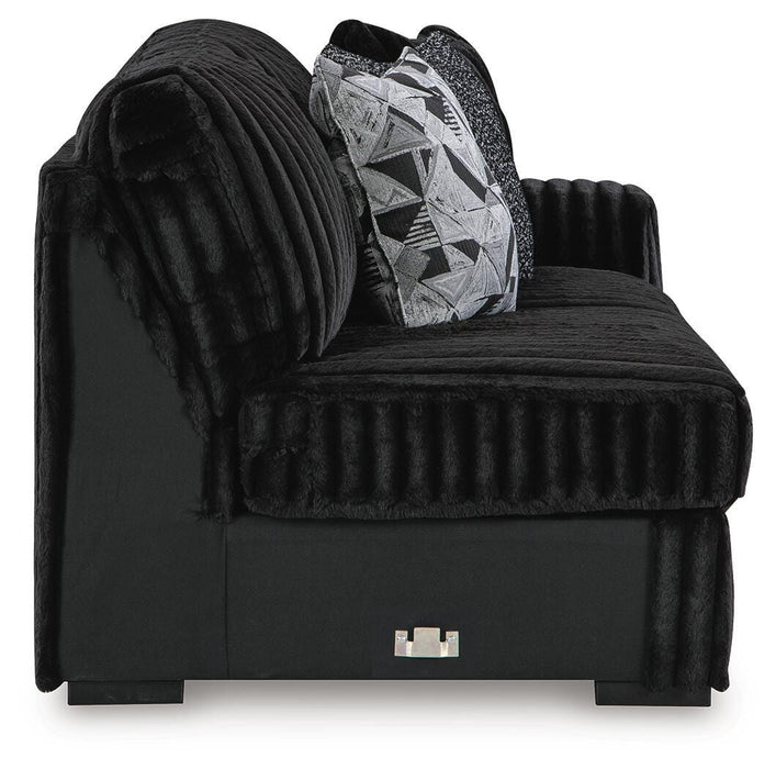 Midnight-Madness Sectional Sofa with Chaise - BWO Furniture & Mattresses