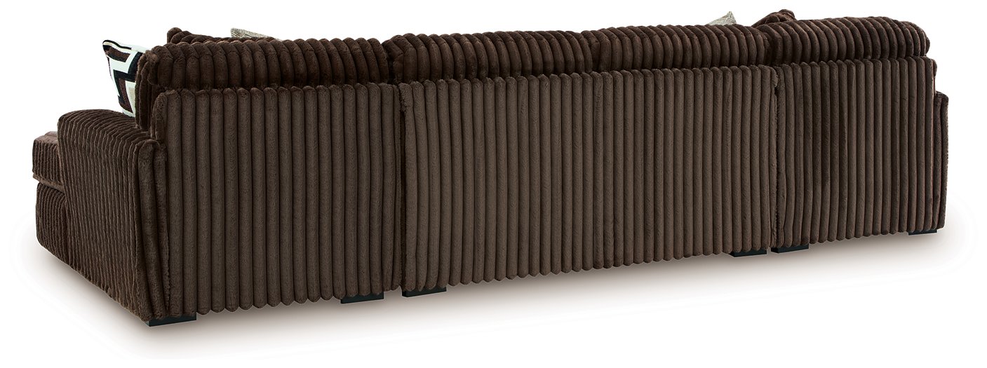 Midnight-Madness Sectional with Chaise - BWO Furniture & Mattresses