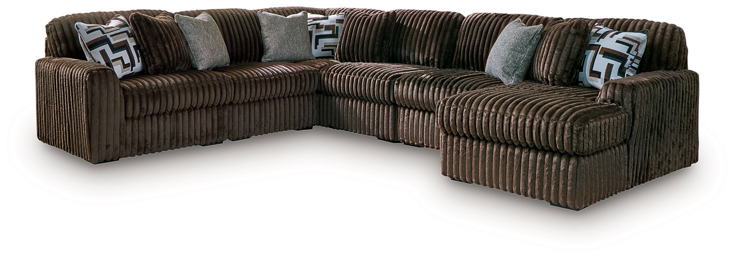 Midnight-Madness Sectional with Chaise - BWO Furniture & Mattresses