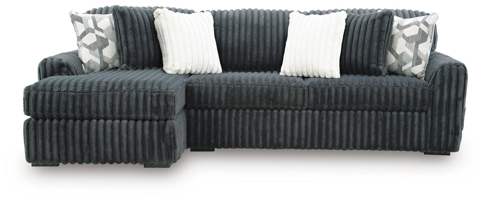 Midnight-Madness Sectional Sofa with Chaise - BWO Furniture & Mattresses