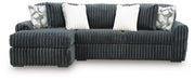 Midnight-Madness Sectional Sofa with Chaise - BWO Furniture & Mattresses