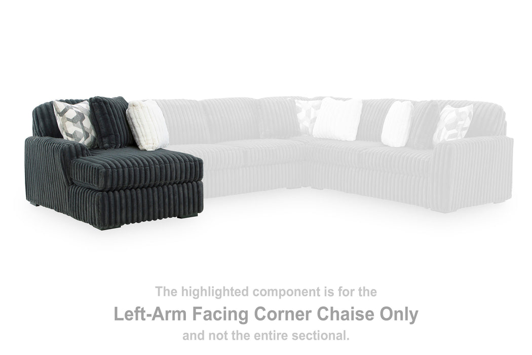 Midnight-Madness Sectional Sofa with Chaise - BWO Furniture & Mattresses