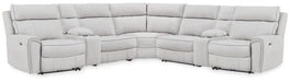 Social Pointe Reclining Sectional with Storage Consoles - BWO Furniture & Mattresses
