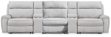 Social Pointe Reclining Sectional with Storage Consoles - BWO Furniture & Mattresses