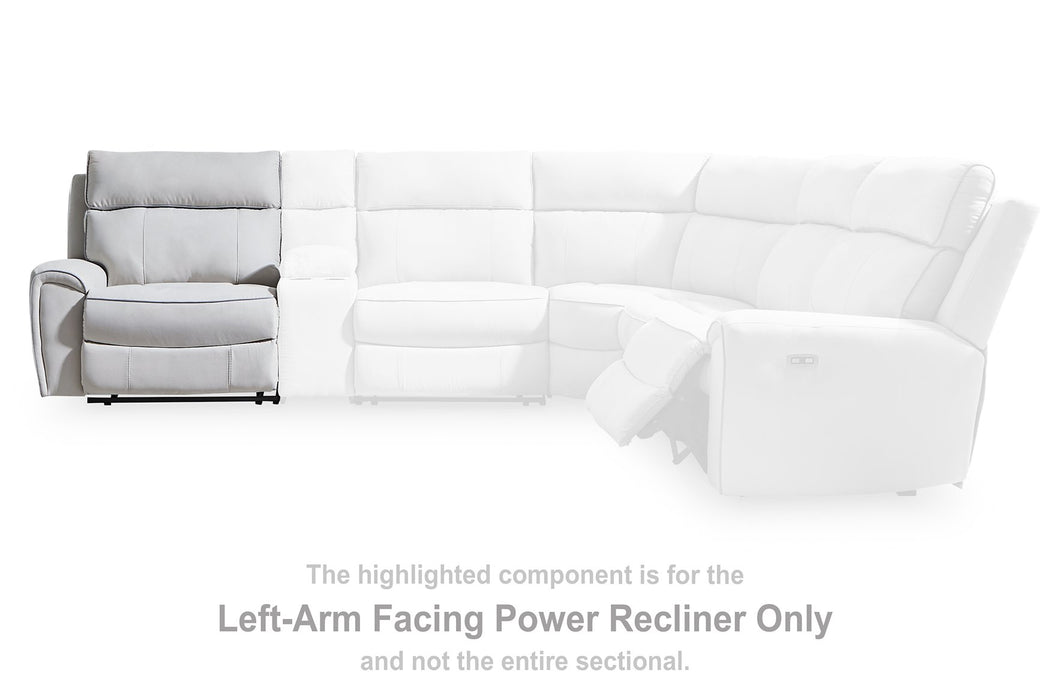 Social Pointe Reclining Sectional with Storage Consoles - BWO Furniture & Mattresses