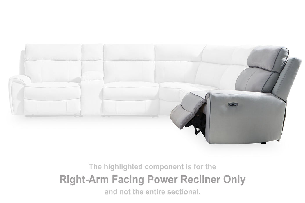 Social Pointe Reclining Sectional with Storage Consoles - BWO Furniture & Mattresses