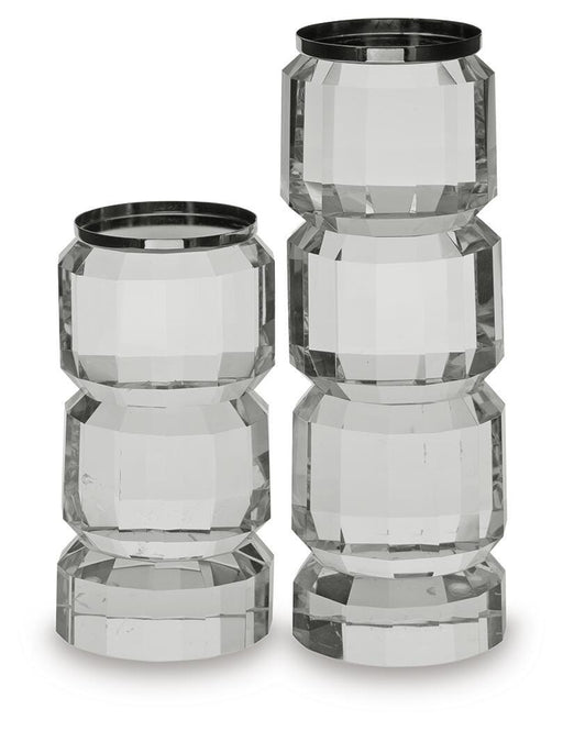 Brentley Candle Holder Set (Set of 2) - BWO Furniture & Mattresses