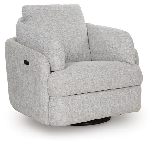 Alainmont Next-Gen Nuvella Swivel Power Recliner - BWO Furniture & Mattresses