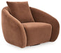 Yahya Swivel Accent Chair - BWO Furniture & Mattresses