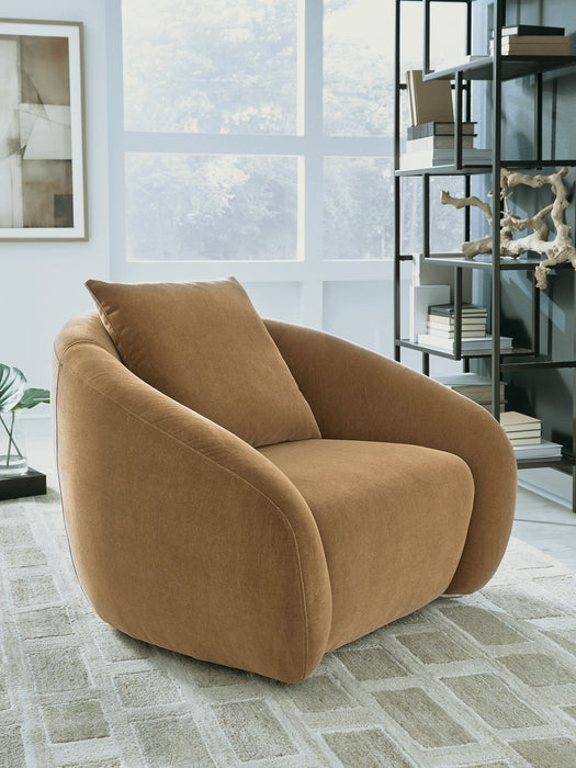 Yahya Swivel Accent Chair - BWO Furniture & Mattresses