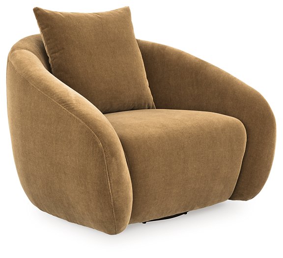 Yahya Swivel Accent Chair - BWO Furniture & Mattresses