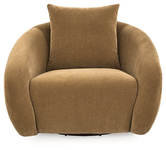 Yahya Swivel Accent Chair - BWO Furniture & Mattresses