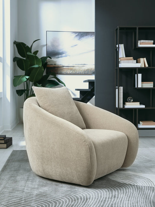 Yahya Swivel Accent Chair - BWO Furniture & Mattresses