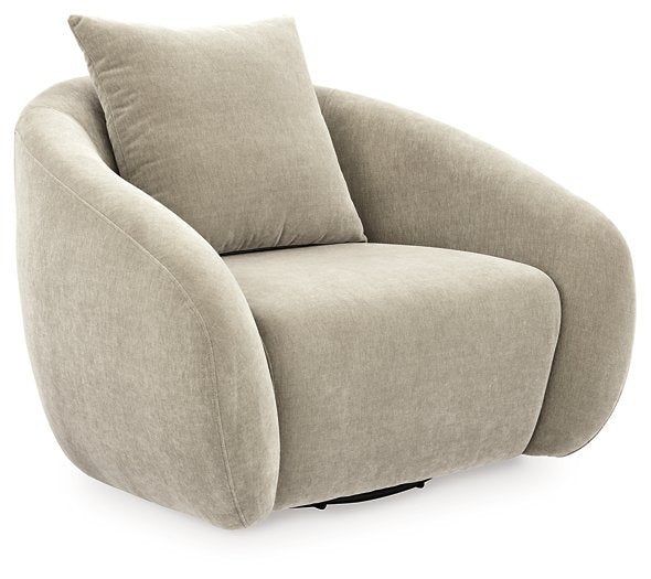 Yahya Swivel Accent Chair - BWO Furniture & Mattresses