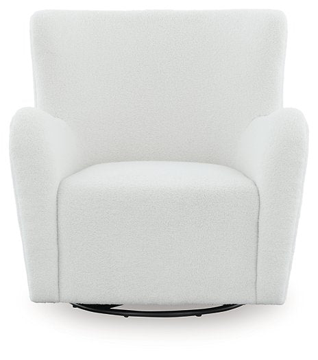 Rowenburg Swivel Glider Accent Chair - BWO Furniture & Mattresses