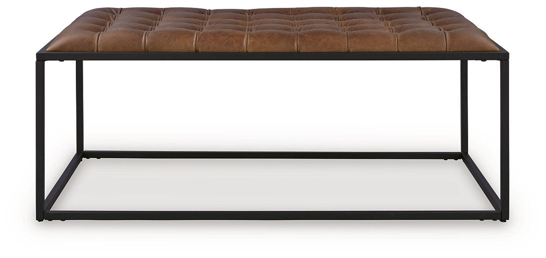 Junsor Coffee Table Ottoman - BWO Furniture & Mattresses