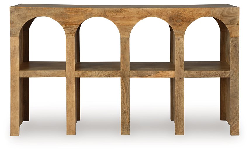 Luzmanacy Console Sofa Table - BWO Furniture & Mattresses
