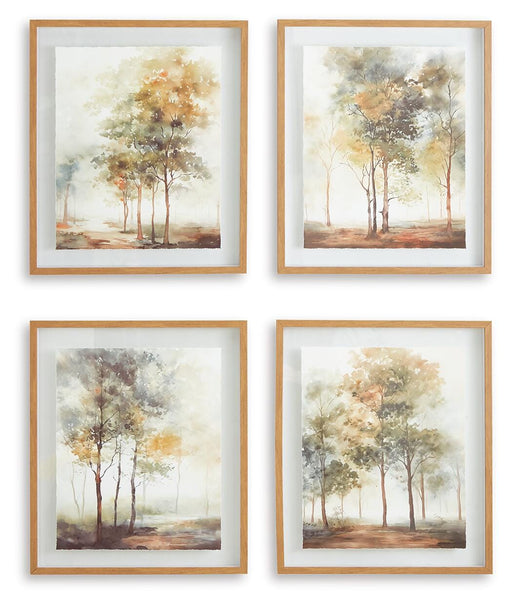 Bryneford Wall Art (Set of 4) - BWO Furniture & Mattresses