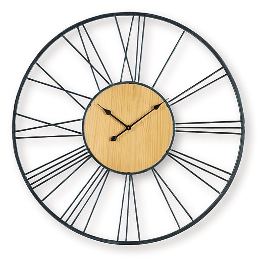Brockett Wall Clock - BWO Furniture & Mattresses