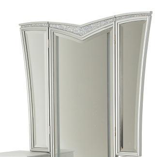 Melrose Plaza Vanity Mirror in Dove image