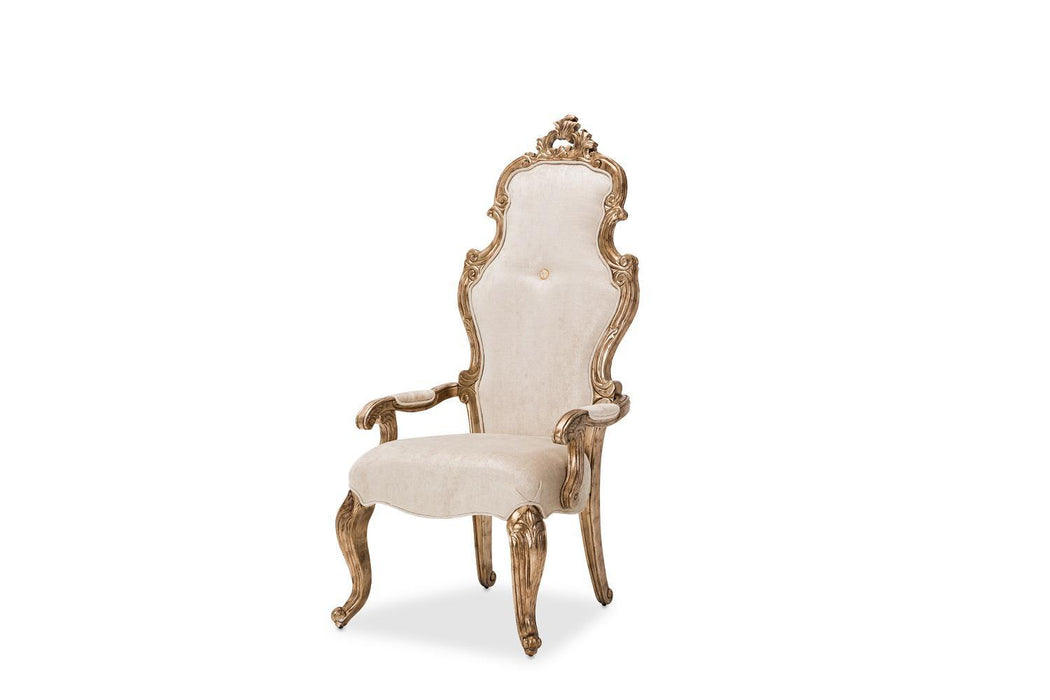 Platine de Royale Desk Chair in Champagne