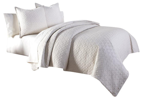 Taylor 3-pc Queen Coverlet/Duvet Set in Linen image