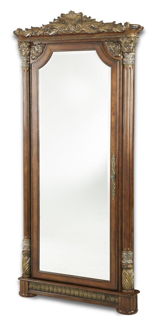 Villa Valencia Accent Wall Mirror in Chestnut image