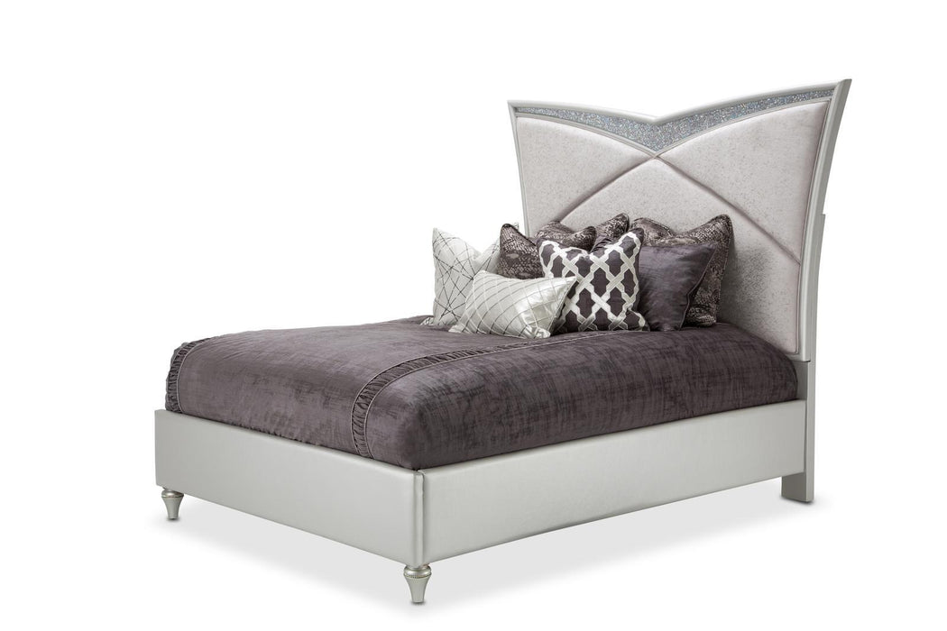 Melrose Plaza King Upholstered Bed in Dove 9019000EK-118