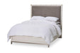 Menlo Station Queen Panel Bed w/ Fabric Insert in Eucalyptus image