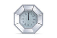 Montreal Octagonal Mirrored Wall Clock - BWO Furniture & Mattresses