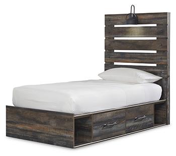 Drystan Bed with 4 Storage Drawers - BWO Furniture & Mattresses