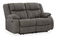 First Base Reclining Loveseat - BWO Furniture & Mattresses