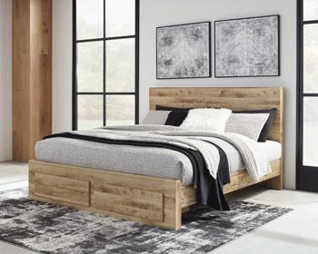 Hyanna Panel Storage Bed - BWO Furniture & Mattresses