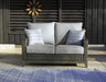 Elite Park Outdoor Loveseat, Lounge Chairs and Cocktail Table - BWO Furniture & Mattresses