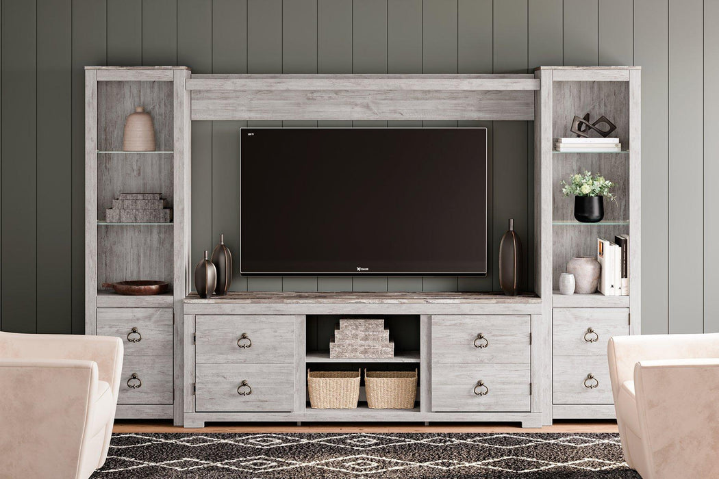 Willowton 4-Piece Entertainment Center