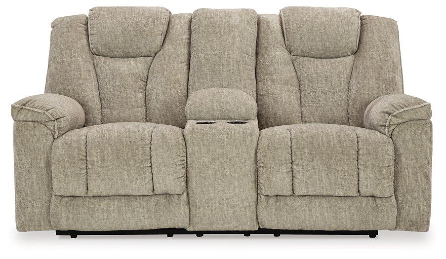 Hindmarsh Power Reclining Loveseat with Console - BWO Furniture & Mattresses