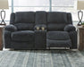 Draycoll Reclining Loveseat with Console - BWO Furniture & Mattresses