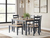 Gesthaven Counter Height Dining Table and 4 Barstools (Set of 5) - BWO Furniture & Mattresses