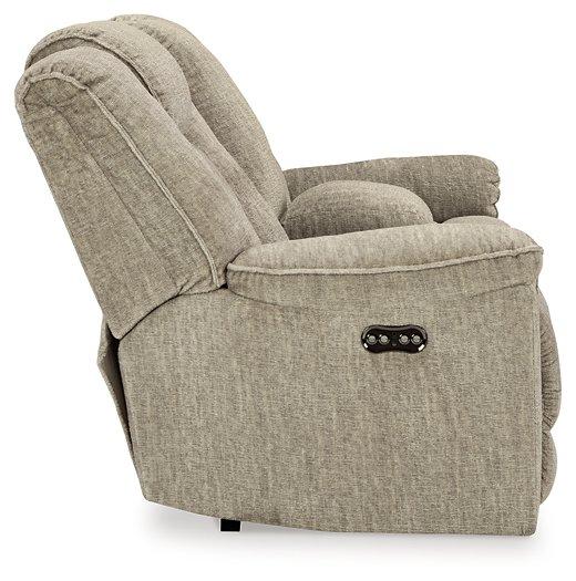 Hindmarsh Power Reclining Loveseat with Console - BWO Furniture & Mattresses