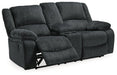 Draycoll Reclining Loveseat with Console - BWO Furniture & Mattresses