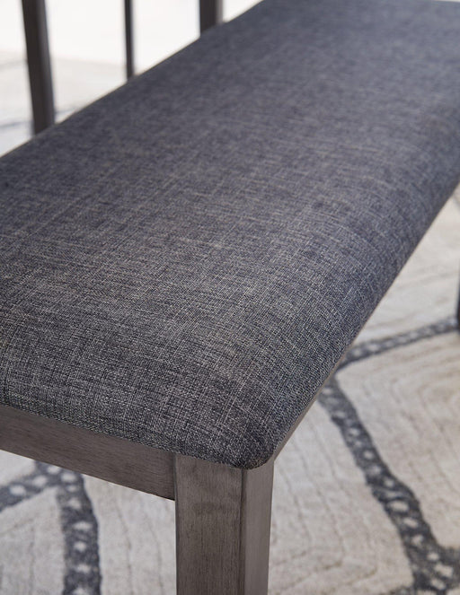 Bridson Dining Table and Chairs with Bench (Set of 6) - BWO Furniture & Mattresses