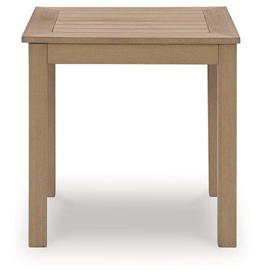 Hallow Creek Outdoor End Table - BWO Furniture & Mattresses