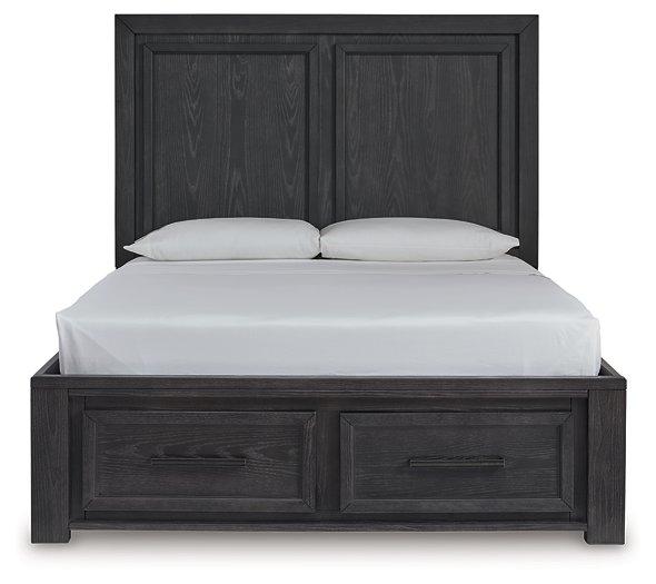 Foyland Panel Storage Bed - BWO Furniture & Mattresses